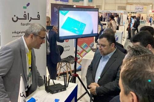 رونمایی از نخستین نمونه مودم 5G شرکت دانش بنیان موج آینده فرافن