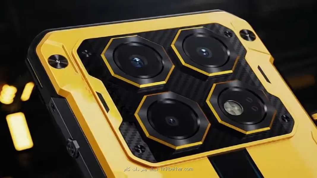 یک گوشی مقاوم جدید با باتری بزرگ و دوربین های دید در شب