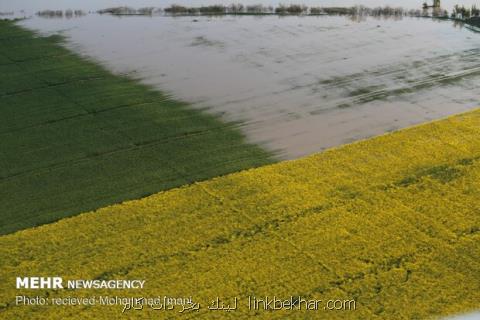 تازه ترین تصاویر ماهواره ای از ۵ منطقه سیل زده منتشر گردید