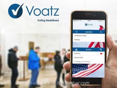 معلولین آمریكایی با تلفن همراه رأی می دهند