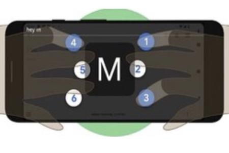 صفحه كلید مجازی گوگل برای نابینایان
