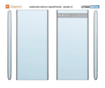 ثبت حق امتیاز ۲ موبایل با نمایشگر سراسری