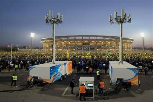 تدابیر ارتباطی در ورزشگاه پارس شیراز برای مسابقه فجر سپاسی و استقلال تدابیر ارتباطی در ورزشگاه پارس شیراز برای مسابقه فجر سپاسی و استقلال