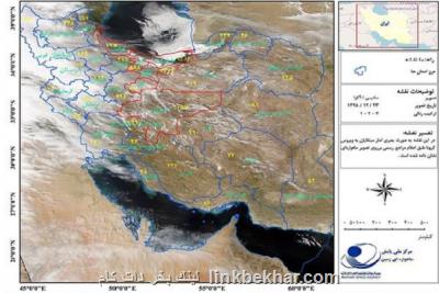 نقشه نرخ پیشرفت و پراكندگی جغرافیایی ویروس كرونا منتشر گردید